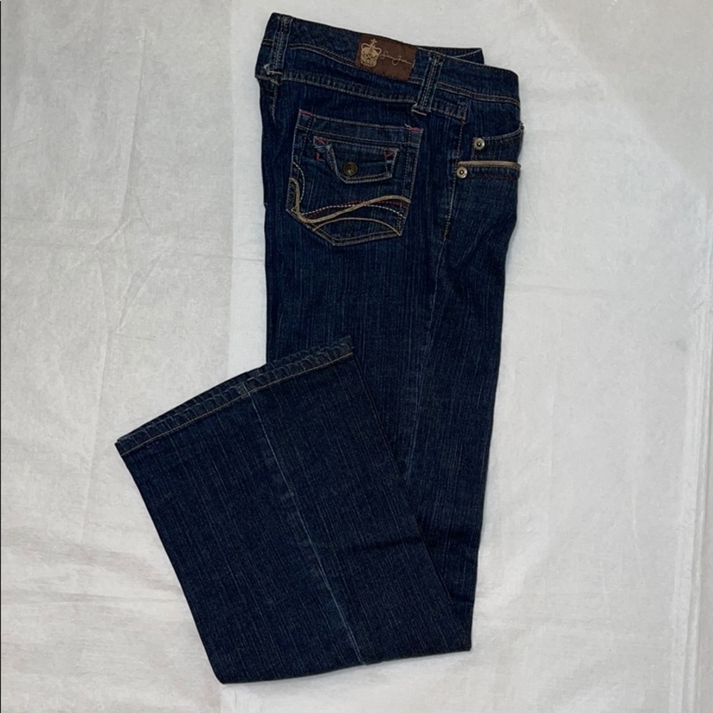 Pre-owned Juniors Sean John Boot Cut Jeans Size 3